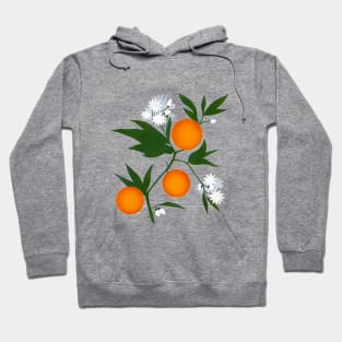 Orange tree blossom Hoodie